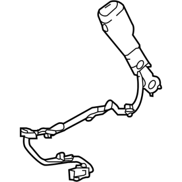 Toyota 73230-62040-C0 Belt Assembly, Fr Seat