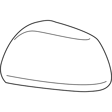 Toyota 87915-08021-J0 Outer Mirror Cover, Right