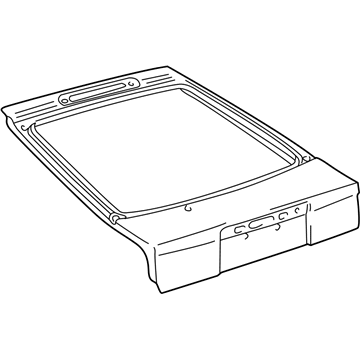 Toyota 67005-2B740 Panel Sub-Assy, Back Door