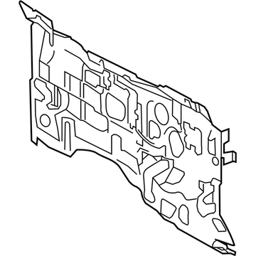 Toyota 55210-74012-B0 INSULATOR Assembly, Dash