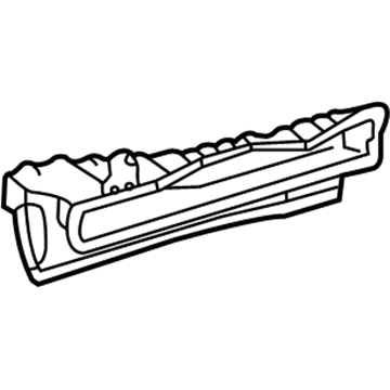 Toyota 61401-08010 Rail Sub-Assembly Lower Outer, RH