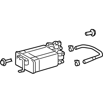 Toyota 77740-0E020 Canister Assy, Charcoal