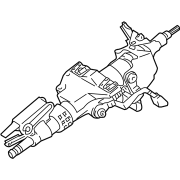 2008 Toyota Avalon Steering Column - 45250-AC012