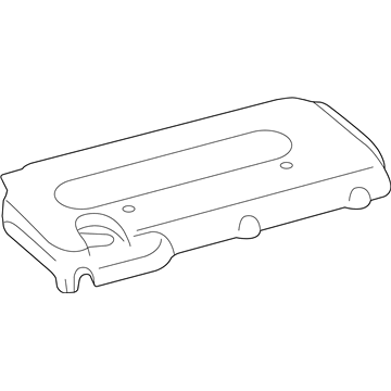 Toyota 12601-28240 Cover Sub-Assembly, ENGI