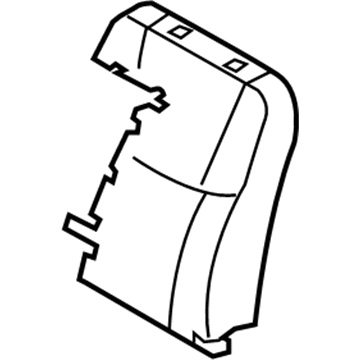 Toyota 71551-AC070 Seat Back Pad