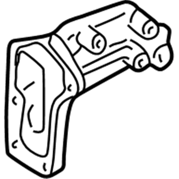 Toyota 12321-20090 Rear Bracket