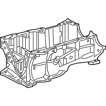 Toyota 11420-0T011 Upper Oil Pan