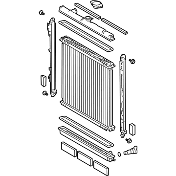 Toyota 16400-0F060 Radiator