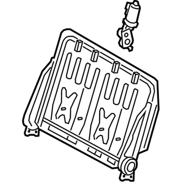 Toyota 79204-08042 Frame Sub-Assembly, NO.2