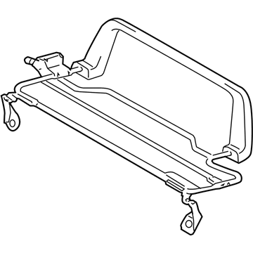 Toyota 78701-04010 Seat Back Frame