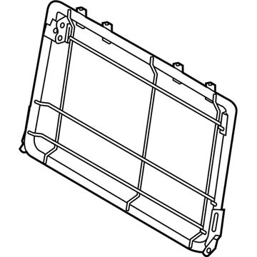 Toyota 71018-0C100 Frame Sub-Assembly, Rear Seat