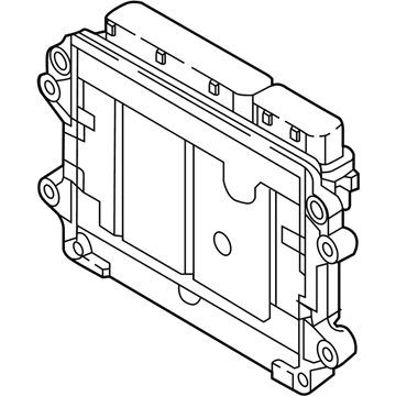 2018 Toyota Yaris iA Engine Control Module - 89661-WB002