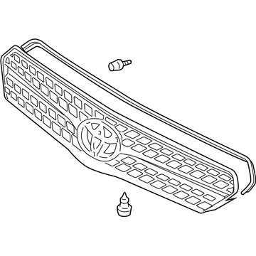 Toyota 53101-02080 Grille Assembly