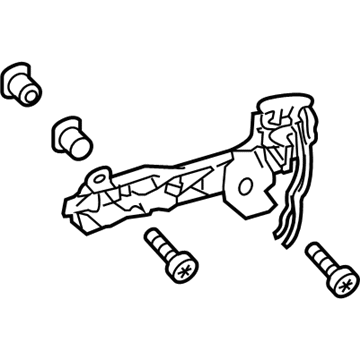 Toyota 69203-0E100 Frame Sub-Assembly, Rr D