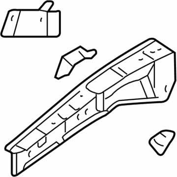 Toyota 53731-0T902 Upper Rail