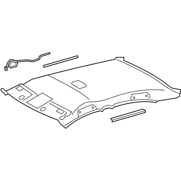 Toyota 63310-06311-B0 Headlining Assy, Roof