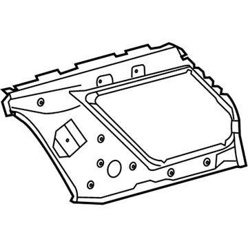 Toyota 61731-35051 Inner Side Panel