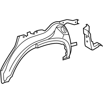 Toyota 61631-35905 Outer Wheelhouse