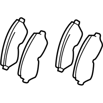 Toyota 04465-35070 Brake Pads