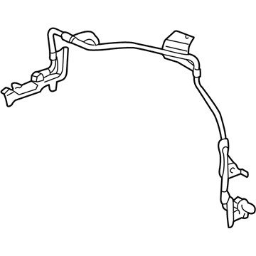 Toyota 89542-04010 Sensor, Speed, Front RH