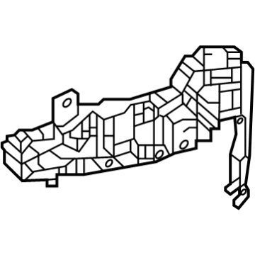 Toyota 69203-0C040 FRAME SUB-ASSY, RR D