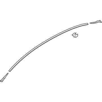 Toyota 75551-WB002 Drip Molding