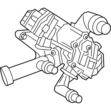 Toyota 16670-WAA03 Water Valve