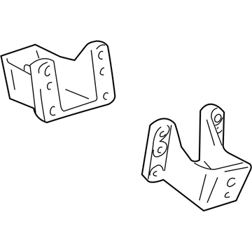 Toyota 12311-50090 Bracket, Engine Mounting, Front RH