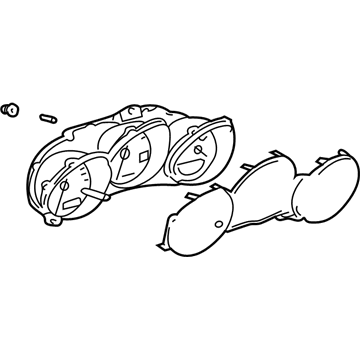 Toyota 83800-17030 Cluster Assembly