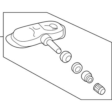 Toyota 42607-0C070 TPMS Sensor