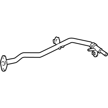 Toyota 16268-75080 By-Pass Pipe