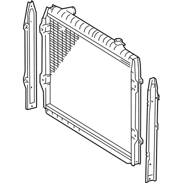 1996 Toyota Tacoma Radiator - 16410-0C014