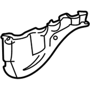 Toyota 53743-60050 Apron Reinforcement