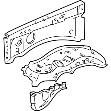 Toyota 53710-60193 Apron Panel