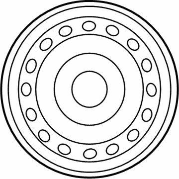 Toyota 42611-35330 Wheel, Disc