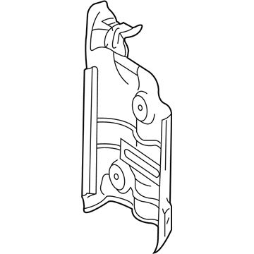 Toyota 25587-28010 INSULATOR, Manifold Converter