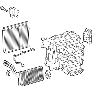 Toyota 87050-33E50 A/C & Heater Assembly