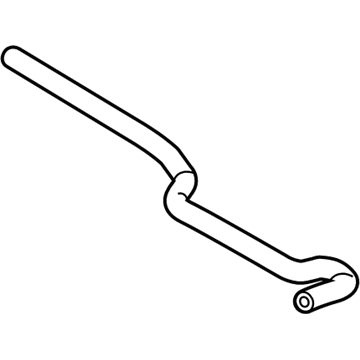 Toyota 16264-24020 By-Pass Hose