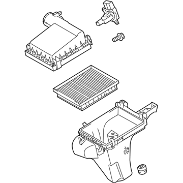 Toyota 17700-37261 Air Cleaner Assembly