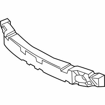 Toyota 52611-02500 Upper Absorber, Front