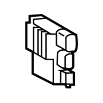 Toyota Corolla Cooling Fan Module - 89257-K0010