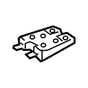 Toyota 52165-0C040 Side Reinforcement Mount Bracket