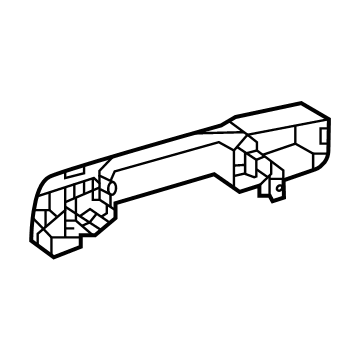 Toyota 69211-0C040-B0 Handle, Outside