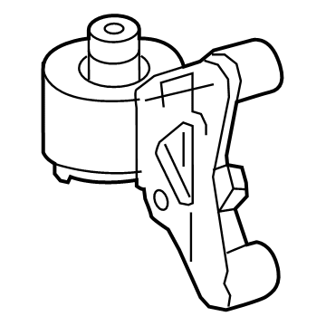 Toyota 52380-42100 Support, Rear Differential, Passenger Side