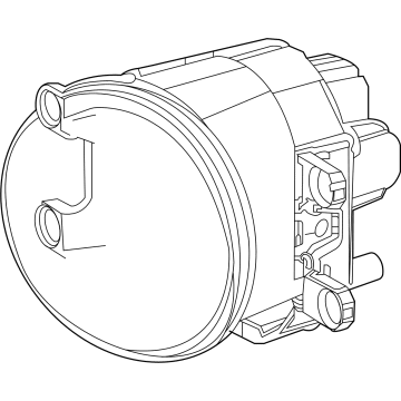 Toyota 81210-0E050 Fog Lamp Assembly