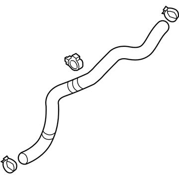 Scion iA Radiator Hose - 16572-WB001