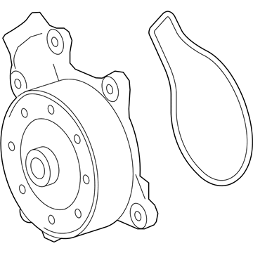 Toyota 16100-09620 Water Pump