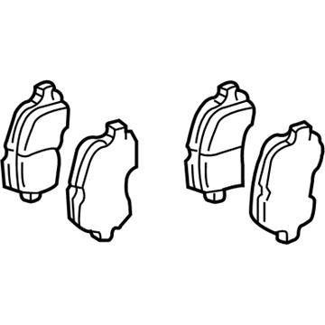 Toyota 04465-48030 Brake Pads