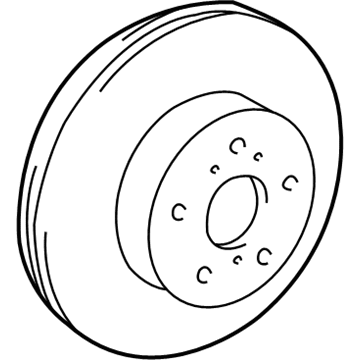 Toyota 43512-48031 Rotor