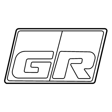 Toyota GR Supra Emblem - 75430-WAA01